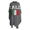 Italian Flag Of Italy Professional Barber Cape Salon Haircut Hairdresser Hair Styling Aprons Wraps 55" X 66" view 3