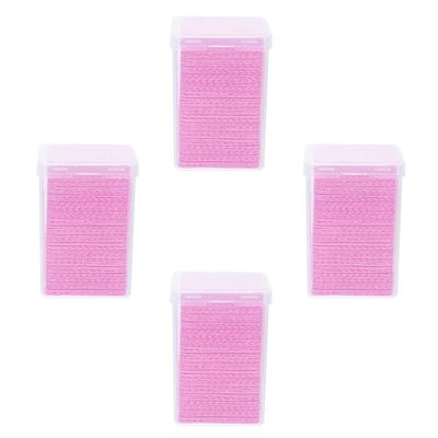 Beaupretty Eyelash Glue Cleaning Professional Pads for Lash Glue Bottles Soft Non-woven Cloths for Beauty Salons and Home Use