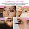 Beaupretty Eyelash Glue Cleaning Professional Pads for Lash Glue Bottles Soft Non-woven Cloths for Beauty Salons and Home Use view 3
