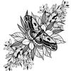 Inkbox Temporary Tattoos, Semi-Permanent Tattoo, One Premium Easy Long Lasting, Water-Resistant Temp Tattoo with For Now Ink - Lasts 1-2 Weeks, Aglow, 4 x 4 in view 3