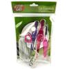 7pc Face Kit Eye Lashes Curler 12x Mirror Tweezer Razor Brow Brush Comb Grooming view 2