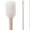 (Bag of 500 Swabs) 6" Narrow Foam Swab Stick with Wooden Handle by Swab-its: 71-4507 - Made in the USA view 1