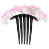 ABOOFAN 3pcs Delicate Frangipani Hair Comb Headdress Bridal Flower Hair Clip for Weddings Elegant for Women and Ladies view 3