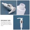 Cabilock 6pcs Plastic Lotion Pump Bottles Refillable Containers for Shampoo Lotion White Portable Dispenser for Travel and Home Use view 4