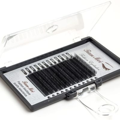 3D YY Shape Grafted Eyelashes 0.05mm Slim Soft False Eyelashes Russian Curl Individual Eyelashes Extension Black Fluffy Eyelashes YY Design Grafted Eyelashes Hand Knitted Eyelashes Vendor/wholesale (10mm, YY Shape-C-0.05)