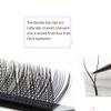 3D YY Shape Grafted Eyelashes 0.05mm Slim Soft False Eyelashes Russian Curl Individual Eyelashes Extension Black Fluffy Eyelashes YY Design Grafted Eyelashes Hand Knitted Eyelashes Vendor/wholesale (10mm, YY Shape-C-0.05) view 4