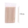 Beaupretty Remover Tool Kit 200pcs Wooden Nail Art Stick Cuticle Pusher Wood Sticks Dead Skin Remover Orange Cuticle Stick Nail Art s Nail Bit Pegs Bamboo Bagged Manicure Tools 15c view 3