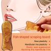 1PC Massage Tool Gua Sha Facial Tool, Gua Sha Board for Face and Body, Natural Resin Guasha Board view 3