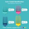 Clipper Guards 16 14 12 10 Compatible with Most Wahl Clippers, Color Coded Clipper Combs Replacement - 1.25", 1.5", 1.75" & 2" view 3