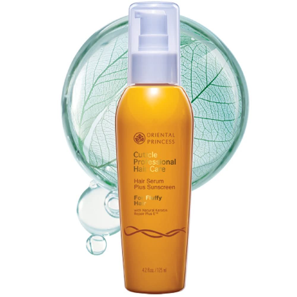 Oriental Princess Cuticle Professional Hair Care Hair Serum Plus Sunscreen for Fluffy Hair 125 ML.
