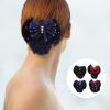 Beaupretty 4pcs Bowknot Hair Bun Covers Durable Hair Nets for Women Lightweight Easy to Use for Updos view 2