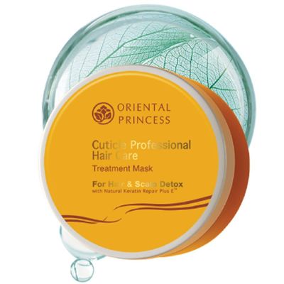 Oriental Princess Cuticle Professional Hair Care Treatment Mask for Hair & Scalp Detox for Hair & Scalp Detox 200 Gram.