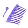 12-Piece Duckbill Clip Set, Steel Clips for Salon & Use, No-Trace Hairdressing Pins for Thick & Thin Hair, Professional Styling Tools for Hairdressers view 1