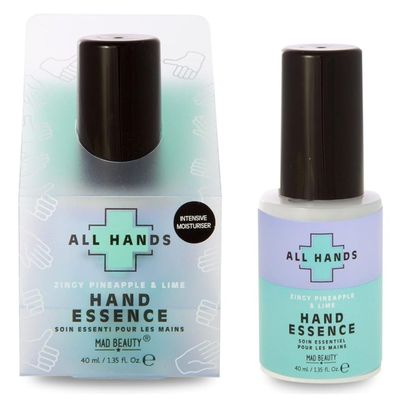Hand Essence Care (40 ml) | Mad Beauty | Zingy Pineapple & Lime Intensive Moisturizing Serum, Handcare Moisturizer, Beauty Routine Essential