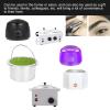 Dioche Wax Pot 100mm Wax Warmer Replacement Pot Portable Hair Removal Waxing Bowl Accessory for Hair Remover Machine Silver view 2