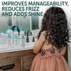 Fairy Tales Curly Q Hydrating Kids Shampoo 12oz, Conditioner 8oz, and Styling Spray Gel 8oz - Paraben, Sulfate, Gluten, and Nut Free - For All Curl Types Including Multi Cultural Hair (3 Pack) view 3
