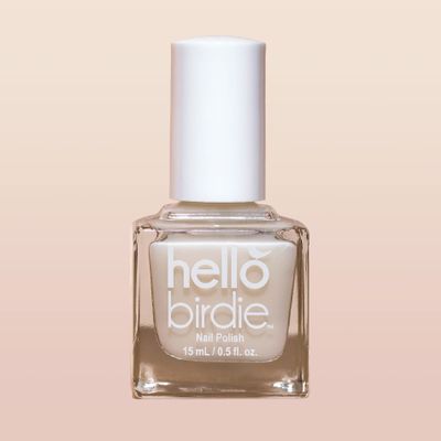 Hello Birdie Base Coat with Argan Oil, Non-Toxic, Vegan, Cruelty Free