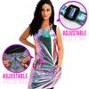 Betty Dain The Aurora Collection Stylist Apron and All Purpose Salon Cape - Water and Chemical Proof, Durable Fabric, Machine Washable with Adjustable Neck Snap Closure view 4