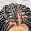 2Chique Boutique Womens Handmade Box Braid Closure Wig Ombre Color 1b/27/30/39J, 34 view 4