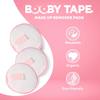 Booby Tape Skin - Reusable Makeup Remover Pads, Bamboo Makeup Pads for Dcolletage and Other Parts of The Body, Vegan Alternative to Reusable Cotton Rounds, 3 Pads view 2
