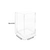 Newkita 2 Pack Clear Acrylic Pencil Pen Holder Cup, Clear Makeup Brush Holder, Acrylic Cosmetic Brushes Storage view 2