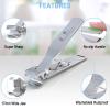GLAMFIELDS Nail Clippers, 17mm Wide Jaw Opening Toenail Clippers for Seniors Thick Toenails/Ingrown Toenail Treatment, Heavy Duty Fingernail Clipper for Manicure, Pedicure, Men & Women Big(Silver) view 4
