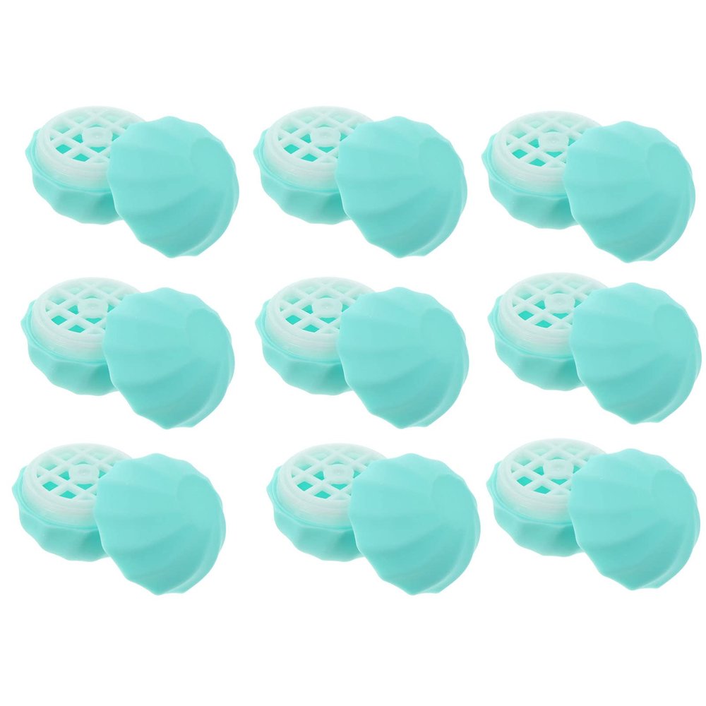 Empty Lip Balm Containers Refillable Lip Balm Ball Round Container Empty Lipstick Balls Container Suit for DIY Cosmetic, 10Pcs