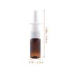 10pcs Bottles Plastic Brown Refillable Fine Mist Sprayers Atomizers Cosmetic Makeup Perfume Storage Container 10ml view 3
