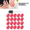 ZJchao Nail Drill Bits Kit, Nail Art Sanding Nail Drill Bits Polishing Grinding Sanding Bands Set Nail Drill Head Accessory for Manicure Pedicure Nail Polishing Burr Home Salon Use 13 x view 2
