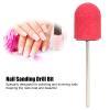 ZJchao Nail Drill Bits Kit, Nail Art Sanding Nail Drill Bits Polishing Grinding Sanding Bands Set Nail Drill Head Accessory for Manicure Pedicure Nail Polishing Burr Home Salon Use 13 x view 3