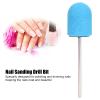 Nail Drill Bits Kit, Nail Art Sanding Nail Drill Bits Polishing Grinding Sanding Bands Set Nail Drill Head Accessory for Manicure Pedicure Nail Polishing Burr Home Salon Use 13 x view 3