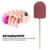 Nail Drill Bits Kit, Nail Art Sanding Nail Drill Bits Polishing Grinding Sanding Bands Set Nail Drill Head Accessory for Manicure Pedicure Nail Polishing Burr Home Salon Use 13 x view 3