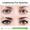 Eyelash Brush with and Crystal Tube, Eyebrow Brush Mascara Applicator Wands for Eyelash Extensions and Eyebrows Contouring Cosmetic Makeup Brushes(green) view 3