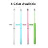 Eyelash Brush with and Crystal Tube, Eyebrow Brush Mascara Applicator Wands for Eyelash Extensions and Eyebrows Contouring Cosmetic Makeup Brushes(green) view 4