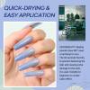 AZUREBEAUTY Dip Powder Nail Set Blue Sage Green Grey Shades, 6 Dark Colors Dipping Powder Starter Kit French Nail Art Manicure DIY Salon for Women, No Need Nail Lamp Cured view 3