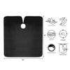 Cricket Forte Haircutting Cape Professional Salon Barbershop Cape for Clients, Haircut Gown, Black view 4