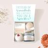 Dear Ava Spa Gifts for Women - Organic Self Care luxury Anti Stress Relaxing Bath and Body Kit Set Basket Box for Her with Heartfelt Card - Mom Funny Gift view 1