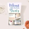 Dear Ava Spa Gifts for Women - Organic Self Care luxury Anti Stress Relaxing Bath and Body Kit Set Basket Box for Her with Heartfelt Card - Funny Gifts for Mom view 1