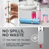 Travalo Milano Perfume Atomizer Bundle - Leak-Proof and TSA Approved for Air Travel - Reusable, Easy Fill Mini Pump Sprayer - Vegan Leather w/Polished Metal - White, Aqua, Perfect Pink - 3 Pack view 4