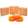 Clever Yoga Wave - Two Citrus Conditioner Bars and One Citrus Shampoo Bar for All Hair Types - 100% Natural, Vegan, Plastic Free, Eco Friendly view 1