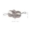 KALLORY 2pcs Adorable Shower Bath Flower for Home Use Quick-Drying Material for Family and Travel Skin-Friendly Bathing Accessory view 2