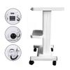 Salon Trolley Cart - Aluminum Mobile Trolley Stand Medical Rolling Carts for Ultrasonic Cavitation RF Machine Manicure Spa Shelf (White (w/Socket 110V)) view 2