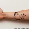 Azeeda 'Sleeping Cat' Temporary Tattoo - Water Resistant, Skin-Safe, Non-Toxic Transfer (TO00022755) view 2