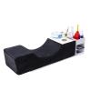 Grafted Eyelash Extension Pillow Neck Support Eyelash Pillow Soft Memory Foam U Shape Lash Pillow Makeup Salon with Pocket (Red) view 2