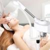 Saicool 2 in 1 Facial Steamer 5X Magnifying Lamp - Hot Ozone Spa Machine, Mist Face Salon Beauty Skin Care Equipment view 2