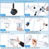 Saicool 2 in 1 Facial Steamer 5X Magnifying Lamp - Hot Ozone Spa Machine, Mist Face Salon Beauty Skin Care Equipment view 4