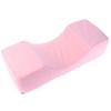 Grafted Eyelash Extension Pillow Neck Support Eyelash Pillow Soft Memory Foam U Shape Lash Pillow Makeup Salon with Pocket (Pink) view 2