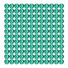 Onwon 288 Pcs Crystal Flat Back Brilliant Round Rhinestones Glass Stones Glitter Gems Faux Diamond for Craft,Nail Art,Shoes,DIY Decorations (SS34 / 7mm, Emerald) view 1