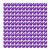 Onwon 288 Pcs Crystal Flat Back Brilliant Round Rhinestones Glass Stones Glitter Gems Faux Diamond for Craft,Nail Art,Shoes,DIY Decorations (SS30 / 6.35mm, Purple) view 1