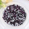 Onwon 288 Pcs Crystal Flat Back Brilliant Round Rhinestones Glass Stones Glitter Gems Faux Diamond for Craft,Nail Art,Shoes,DIY Decorations (SS30 / 6.35mm, Purple) view 2